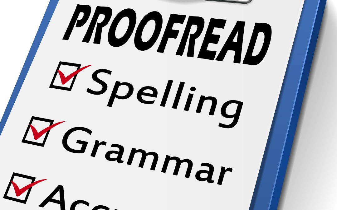 5 Benefits of Proofreading